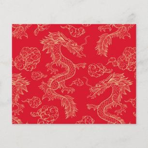 Japanese Dragon Scrapbook Paper   Exotic Crafting