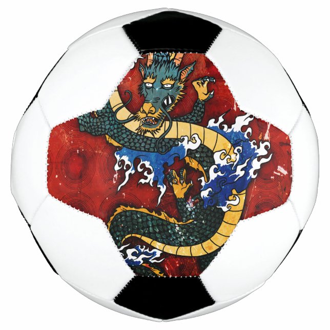 Japanese Dragon Soccer Ball (Front)