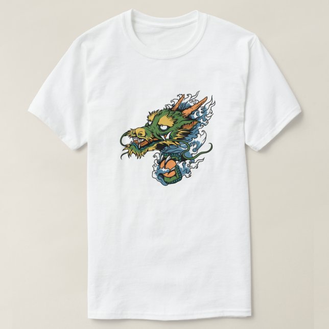 Japanese Dragon T-Shirt (Design Front)
