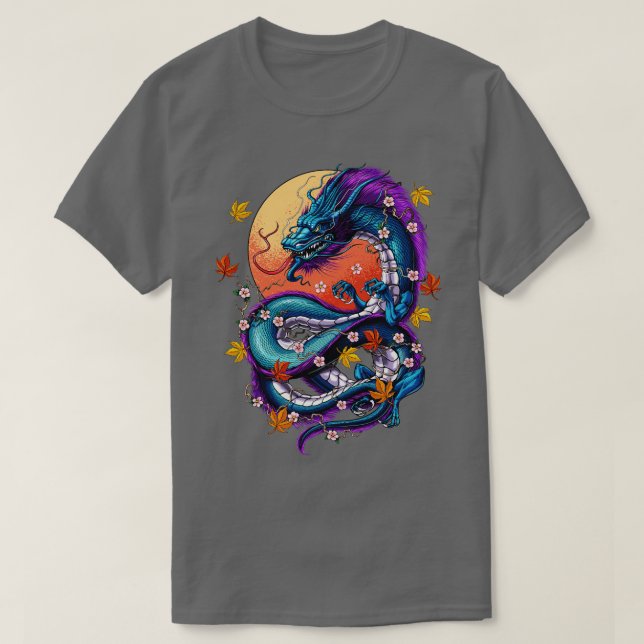 Japanese Dragon T-Shirt (Design Front)