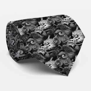 Japanese Dragon Tie