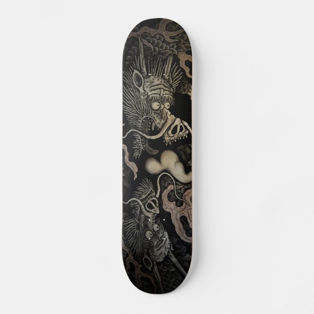 Japanese Dragons Skateboard (Front)