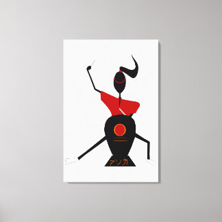 Japanese drum canvas print