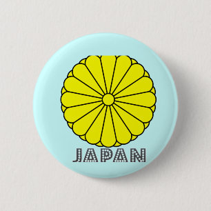 Japanese Emblem 6 Cm Round Badge