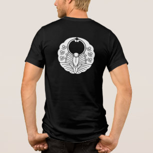 Japanese Family Crest-Butterfly Tri-Blend Shirt