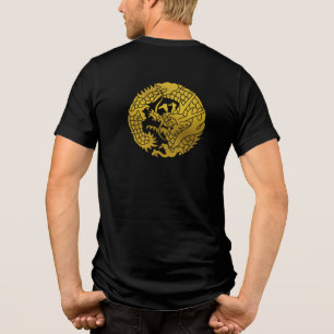 Japanese Family Crest-Dragon Tri-Blend Shirt