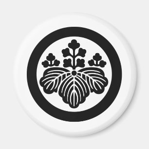 Japanese Family Crest KAMON Symbol Magnet