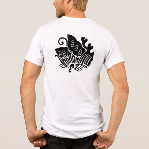 Japanese Family Crest-swallowtail butterfly Tri-Blend Shirt