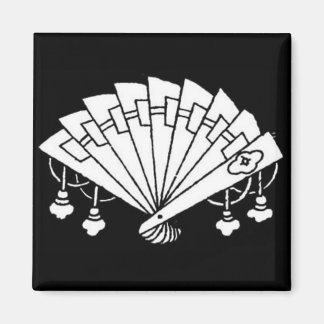 Japanese Fan Design - Magnet