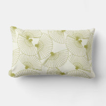 Japanese Fan Design Pillow Case