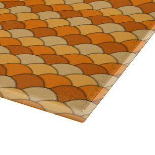 Japanese Fish Scale Pattern Cutting Board