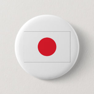 Japanese Flag 6 Cm Round Badge