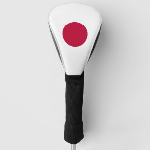 Japanese flag golf head cover