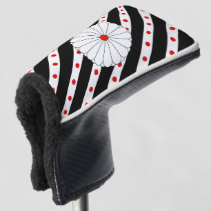 Japanese flag golf head cover