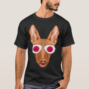 Japanese Flag Pharaoh Hound Dog Japan Pocket T-Shirt