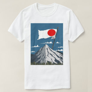 Japanese Flag Travel poster T-Shirt