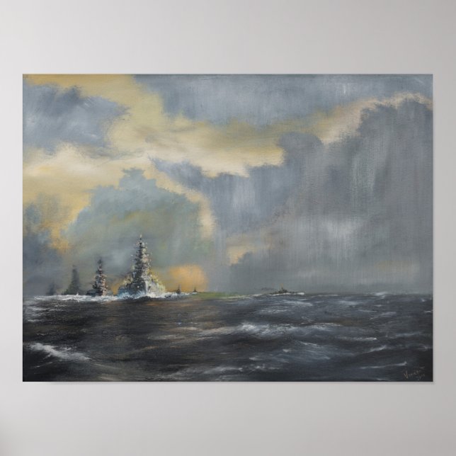 Japanese fleet in Pacific 1942 2013 Poster (Front)