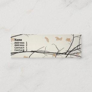 Japanese Floral Business Card Template