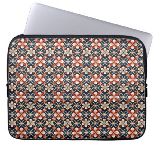 Japanese Floral Pattern Laptop Sleeve
