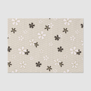 Japanese Flowers Tissue Paper
