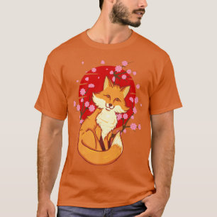 Japanese Fo Cherry Blossom Funny Flower Sakura Kaw T-Shirt