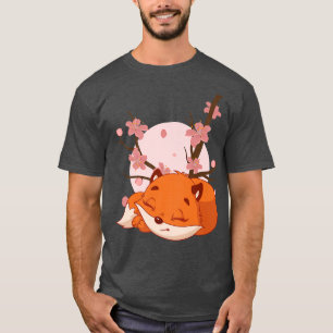 Japanese Fo Cherry Blossom Funny Flower Sakura Kaw T-Shirt
