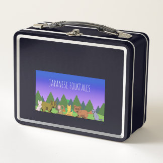 JAPANESE FOLKTALES METAL LUNCH BOX