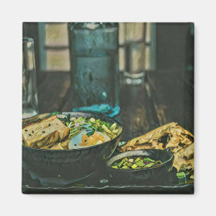 Japanese Food Art Magnet