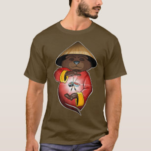 Japanese Food I Maki Lover I Asian Sushi Bear Prem T-Shirt