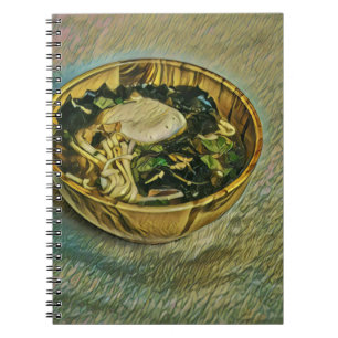 Japanese Food Lovers Gift Notebook