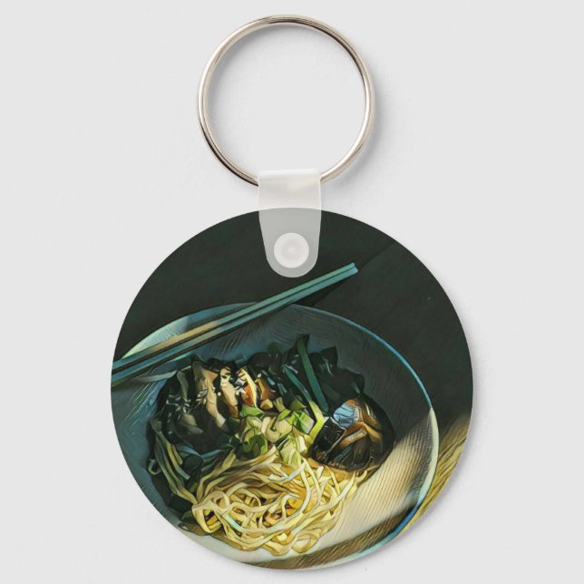 Japanese Food Lovers Key Ring (Front)