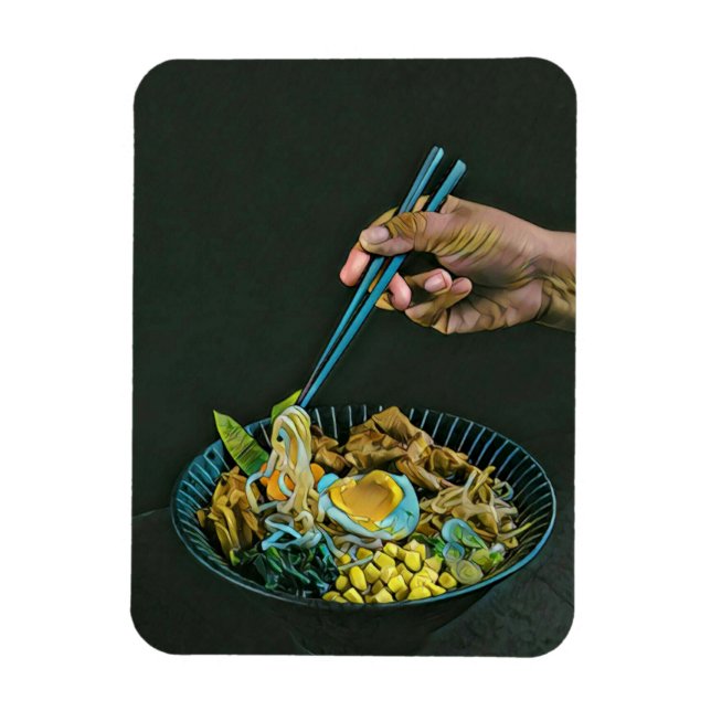 Japanese Food Lovers Magnet (Vertical)