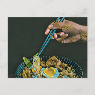 Japanese Food Lovers Postcard