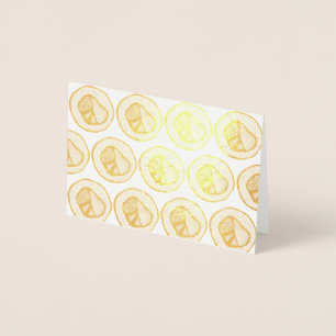 Japanese Food Sushi California Roll Japan Foodie Foil Card