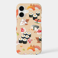 Japanese Food: Sushi Pattern 3