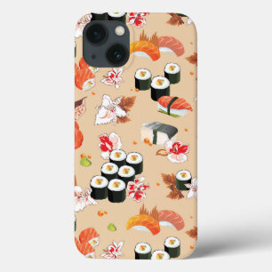 Japanese Food: Sushi Pattern 3 iPhone 13 Case