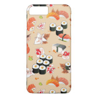 Japanese Food: Sushi Pattern 3