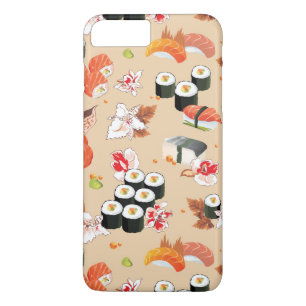 Japanese Food: Sushi Pattern 3 Case-Mate iPhone Case