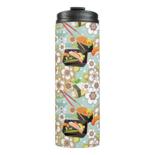 Japanese Food: Sushi Pattern 4 Thermal Tumbler