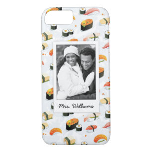 Japanese Food   Sushi Pattern   Add Your Photo Case-Mate iPhone Case