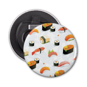 Japanese Food: Sushi Pattern Bottle Opener