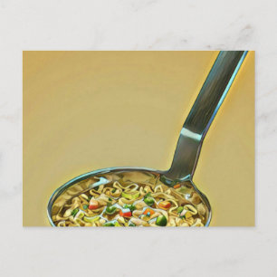 Japanese Foodie lovers Postcard