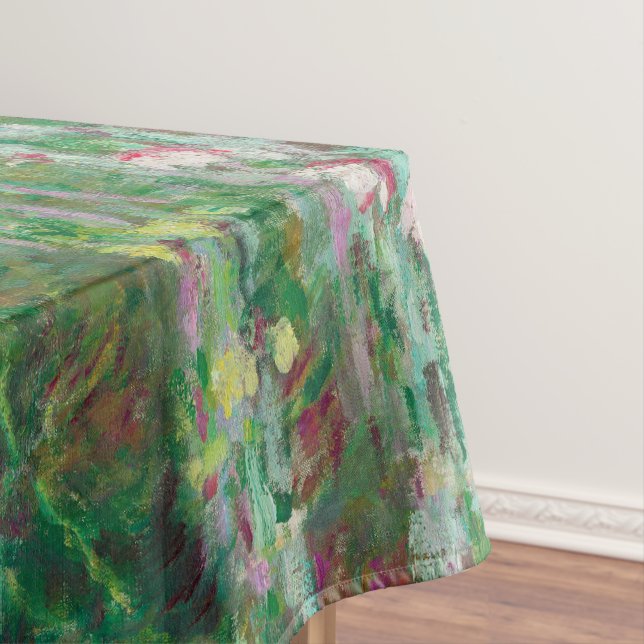 Japanese Footbridge Claude Monet Impressionist Tablecloth (In Situ)
