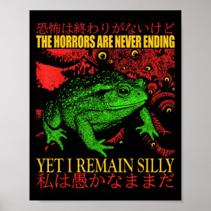 Japanese Frog Horrors Are Never Ending Yet I Remai Poster