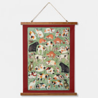 Japanese Funny Cats, Yoshifuji, Ukiyo-e