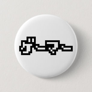 Japanese Gamer ゲーマー Japan Language Nihongo 6 Cm Round Badge