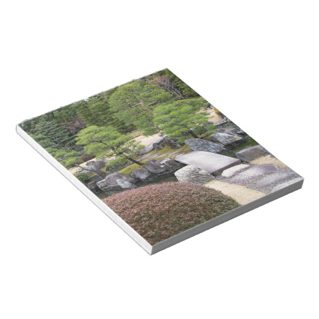 Japanese Garden 日本庭園 Notepad (Angled)