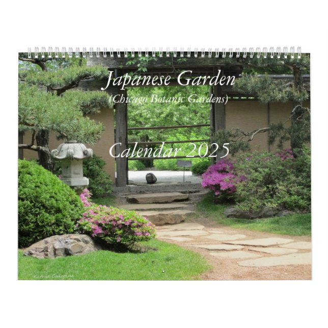 Japanese Garden 2025 Calendar (Cover)