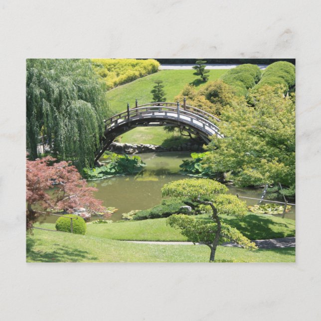 Japanese Garden at The Huntington Library Postcard (Front)