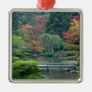 Japanese Garden at the Washington Park Metal Tree Decoration